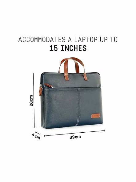 Giordano UNI Laptop Sleeve (#60500) - Stylish &amp; Protective Laptop Accessory-Navy Blue-6