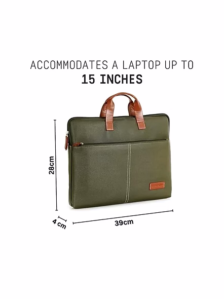 Giordano UNI Laptop Sleeve (#60500) - Stylish &amp; Protective Laptop Accessory-Green-6