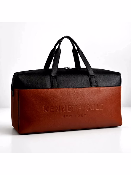 Kenneth Cole Transit Pro Duffel Bag - Stylish &amp; Functional Travel Companion-Peach-6