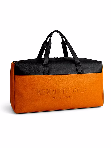 Kenneth Cole Transit Pro Duffel Bag - Stylish &amp; Functional Travel Companion-Peach-10
