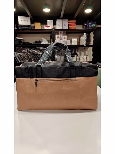 Kenneth Cole Transit Pro Duffel Bag - Stylish &amp; Functional Travel Companion-Peach-3
