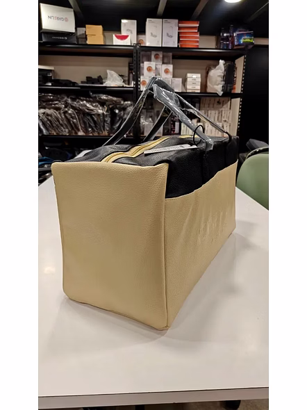 Kenneth Cole Transit Pro Duffel Bag - Stylish &amp; Functional Travel Companion-Cream-3