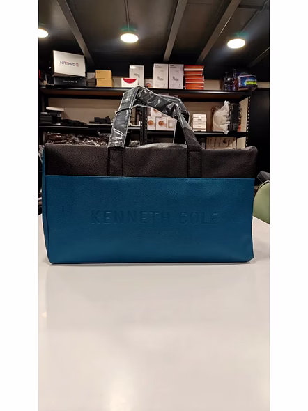 Kenneth Cole Transit Pro Duffel Bag - Stylish &amp; Functional Travel Companion-Turkish Blue-1