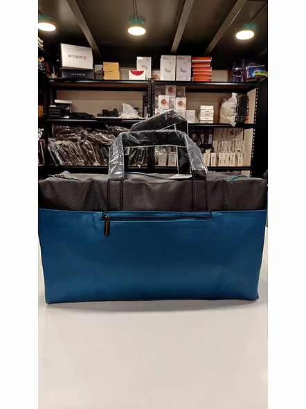 Kenneth Cole Transit Pro Duffel Bag - Stylish &amp; Functional Travel Companion-Turkish Blue-2
