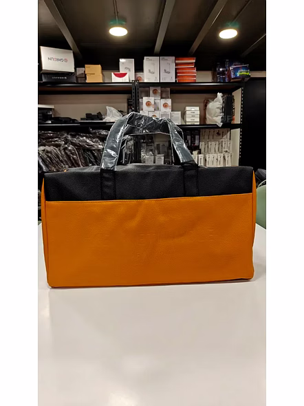 Kenneth Cole Transit Pro Duffel Bag - Stylish &amp; Functional Travel Companion-Yellow-1