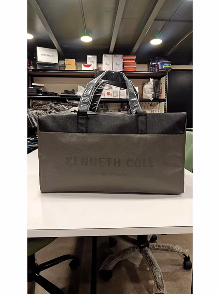 Kenneth Cole Transit Pro Duffel Bag - Stylish &amp; Functional Travel Companion-Grey-1