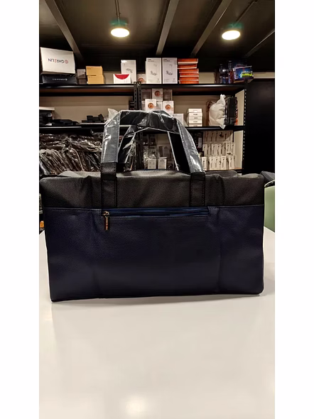Kenneth Cole Transit Pro Duffel Bag - Stylish &amp; Functional Travel Companion-Navy Blue-2