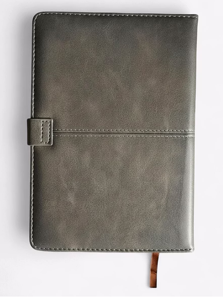 Premium Executive Diary with Antique Geometric Metal Lock-3