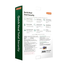 Quick Heal Total Security (3 Years)-1 User
