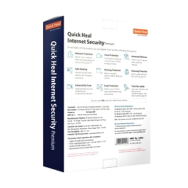 Quick Heal Internet Security (1 Year)-1 User