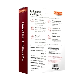 Quick Heal Antivirus Pro (3 Years)-1 User