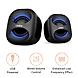 Artis Mini 2.0 USB Speaker-Blue-4-sm