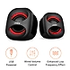 Artis Mini 2.0 USB Speaker-MiniRed-sm