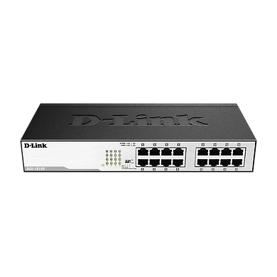 D-Link 16‑Port Gigabit Unmanaged Desktop Switch-1016D
