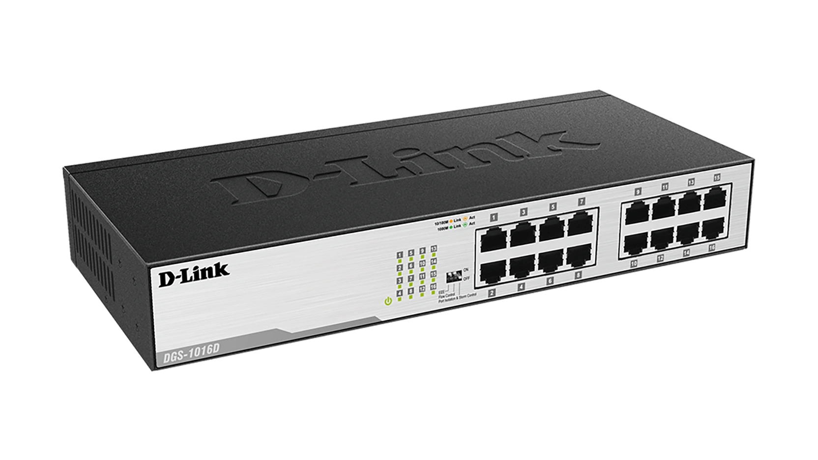 D-Link 16‑Port Gigabit Unmanaged Desktop Switch-2
