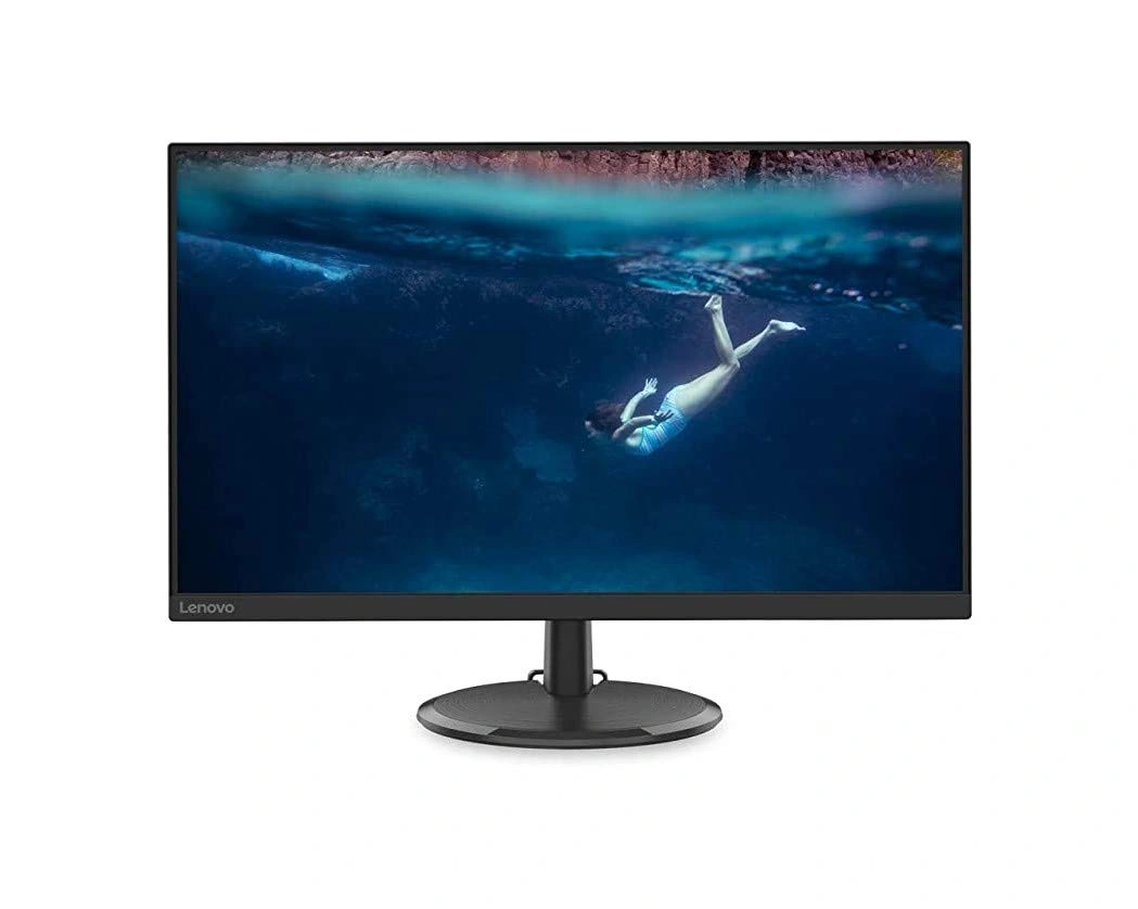 Lenovo D27-20; 27-inch FHD Monitor - (Black)-D27