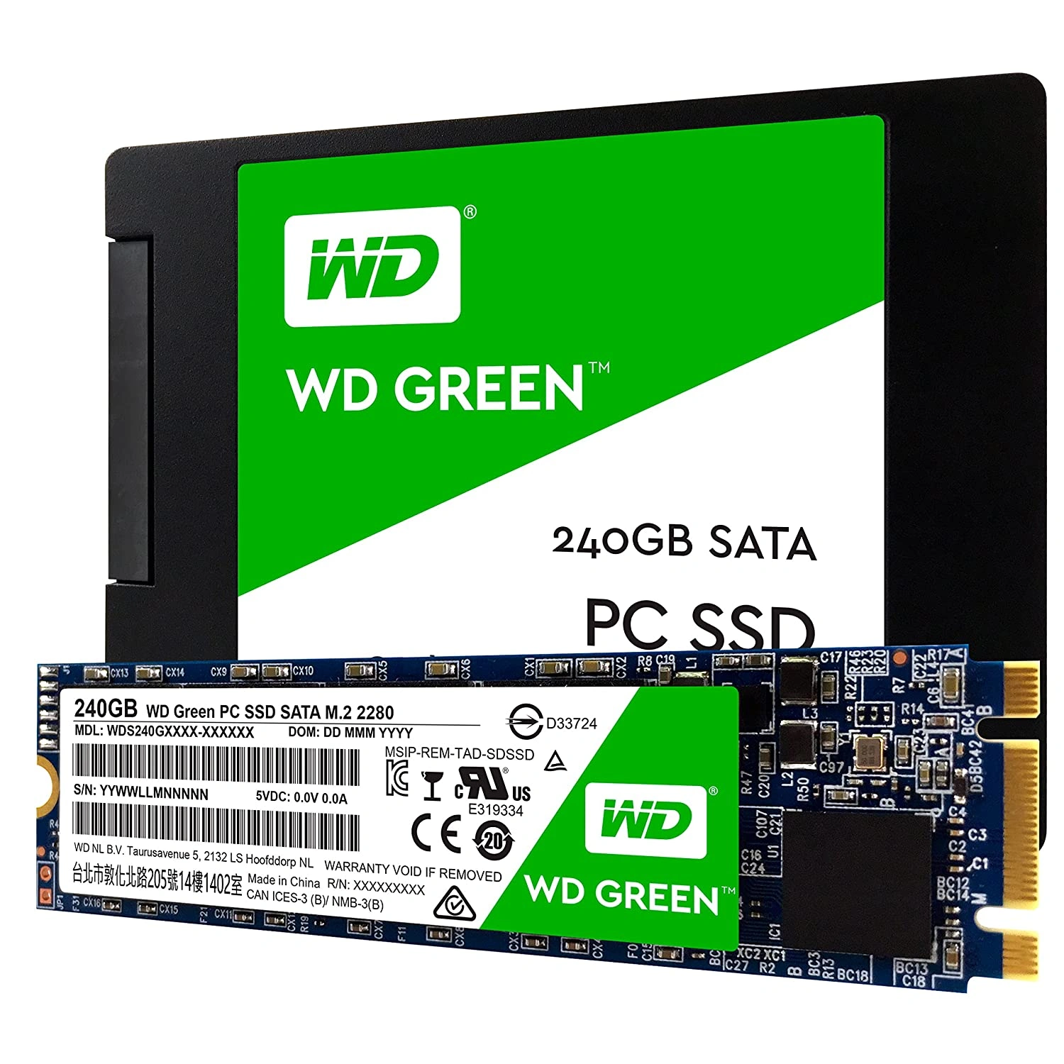 Western Digital WDS240G1G0A 240GB Internal Solid State Drive (Green)-5