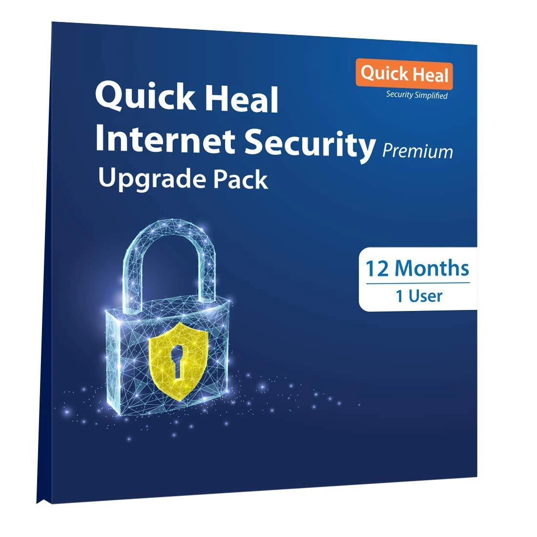 Quick Heal Internet Security Renewal Upgrade - 1 User, 1 Year-IR1UP