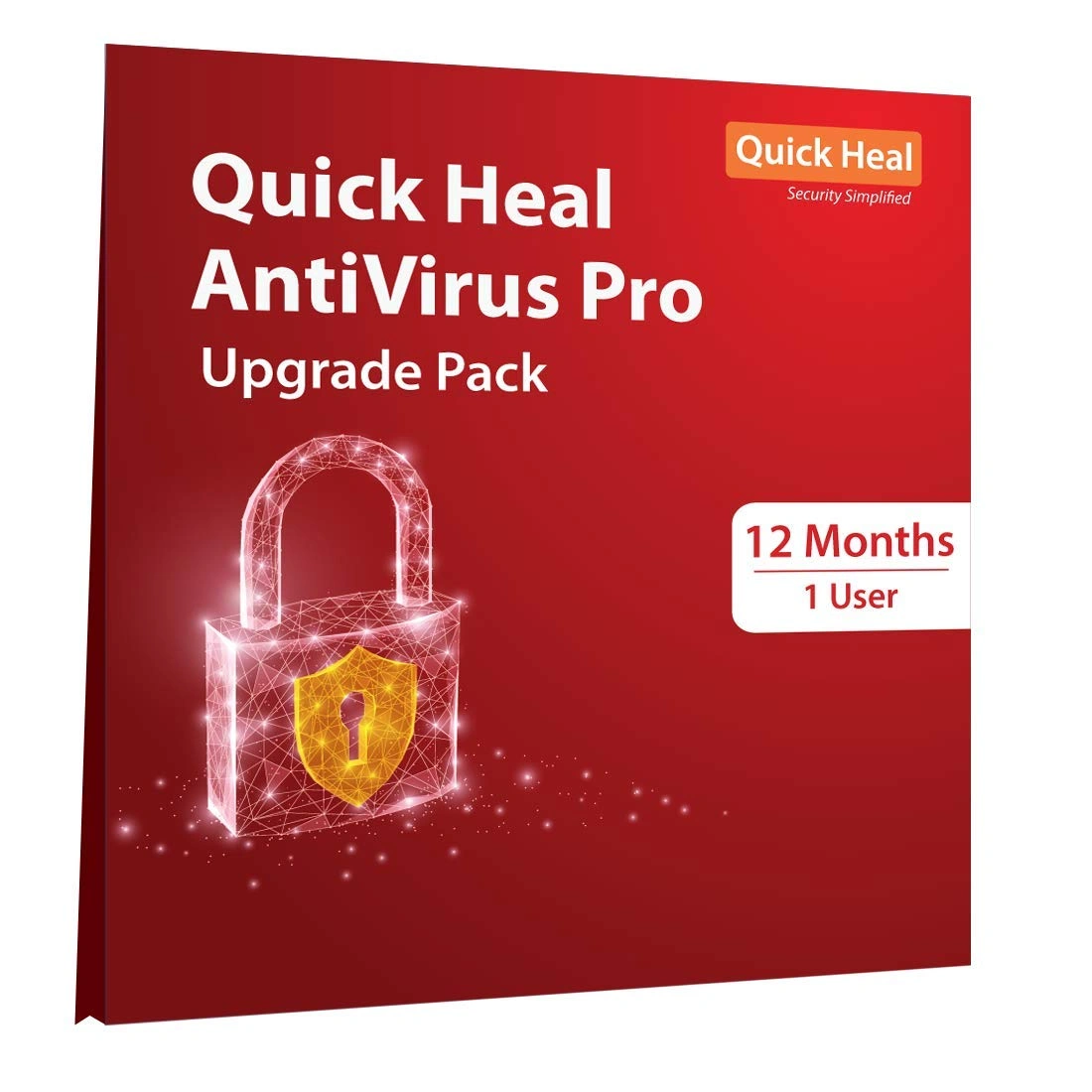 Quick Heal Antivirus Pro Renewal Upgrade - 1 User, 1 Year-LR1UP