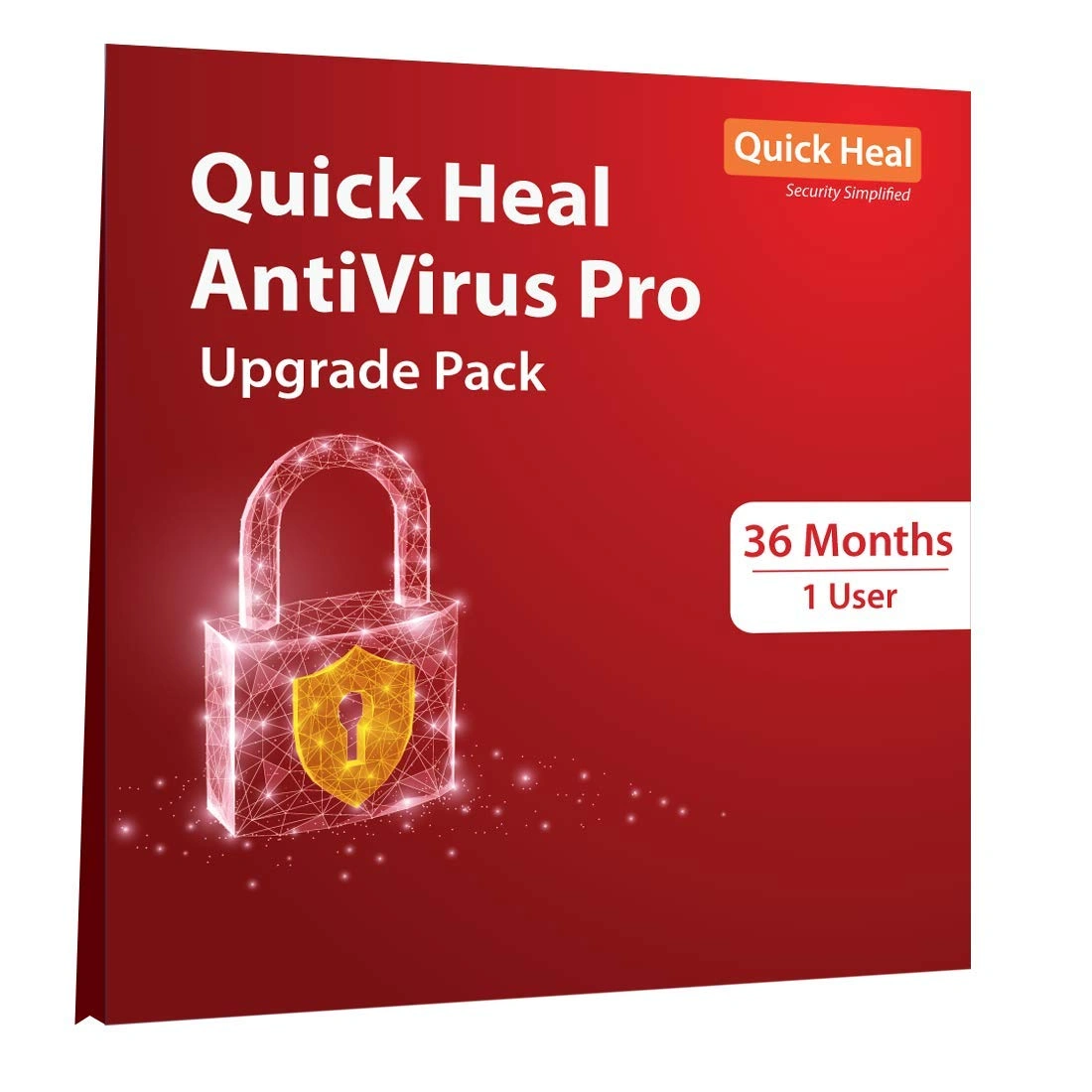 Quick Heal Antivirus Pro Renewal Upgrade - 1 User, 3 Years-LS1UP