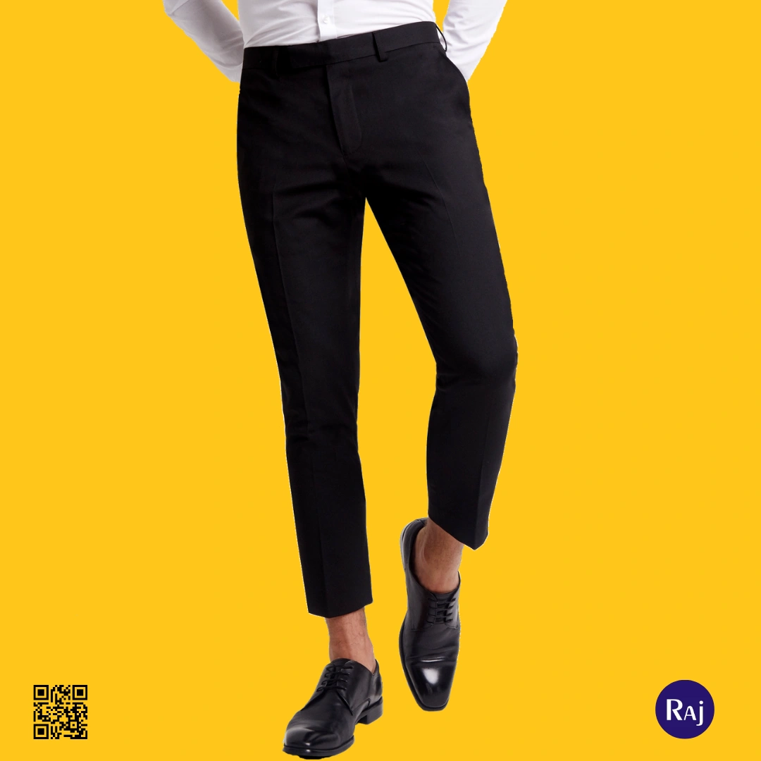 Buy Maharaja 100% Pure Cotton Trouser Fabric (1.3meter) in Plain Black  [MSP141-1.3] at Amazon.in