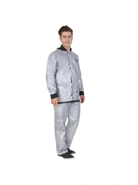 Rain fighter Men's polyester rain coat-XL-2