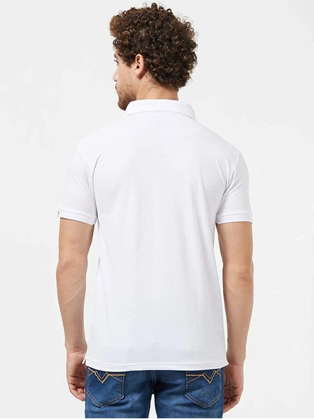 AMENDUS  Polo Neck Tshirt WHITE-WHITE-M-2