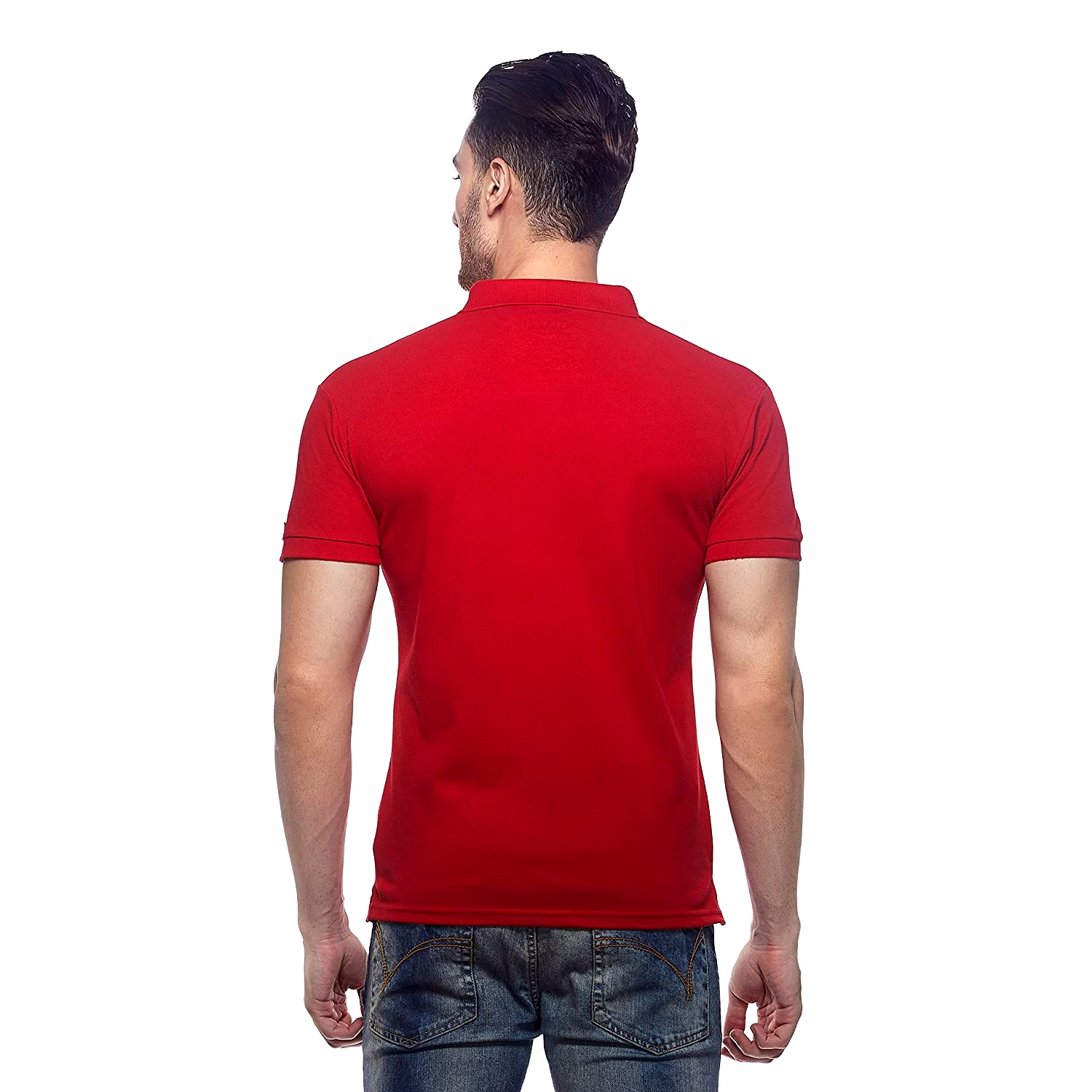 AMENDUS  Polo Neck Tshirt RED image 4