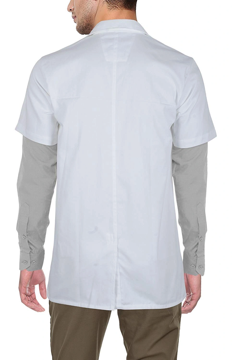 Buy Ara Uniforms Men Lab Coat Sleeveless Apron Comfortable Medical Coat at  Best Price Online.