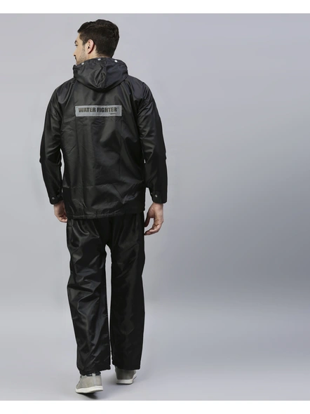 Zeel Go Trekking Rainwear Jacket-BLACK-3XL-3