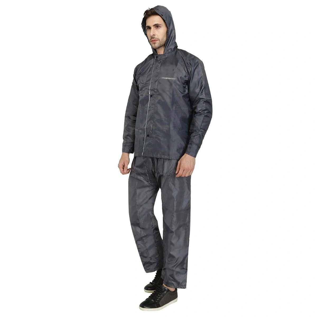 ZEEL RAINFIGHTER RF-111 REVERSABLE  RAINCOAT-GREY-XXL-2