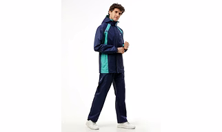 ZEEL GO HIKE Blue and Green Rainwear Set - Ultimate Monsoon Gear for Outdoor Enthusiasts