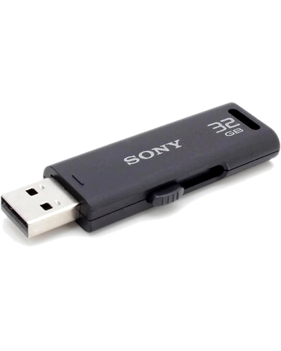 Sony USM32GR Pendrive (Black)-SYPD32FG