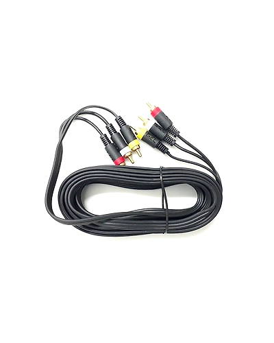 SeCro 3RCA Male to 3RCA Male Stereo Audio Cable 1.5 m-2