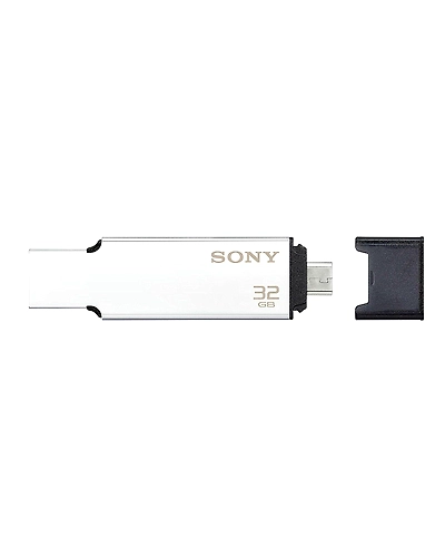 Sony USM32BA2 OTG 32GB Pen Drive Silver-2