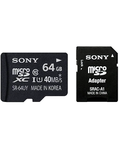 Sony 64 GB MicroSDXC Class 10 Memory Card-KK1234