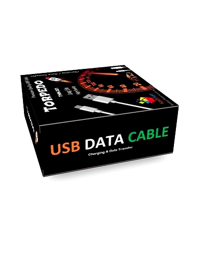 Torpedo Ultra Fast Charging ; USB Data Transfer Cable 2.4A for Smartphones (Micro USB)-1