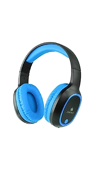 Zebronics Zeb-Thunder Bluetooth Headphone with AUX (Blue)
