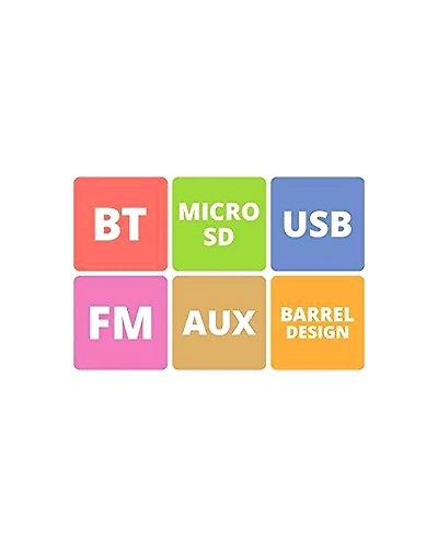 Zebronics Bazooka Portable Wireless Bluetooth Speaker-Black-662 g-25 x 11.5 x 12.5 cm-2