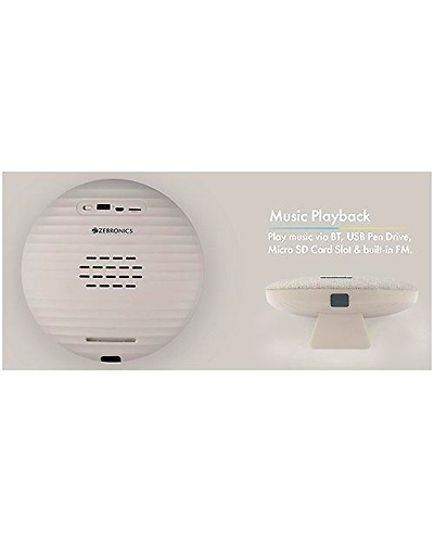 Zebronics ZEB-Maestro Portable Bluetooth Speaker-BLACK, BLUE, BROWN, ORANGE-BROWN-880 g-2