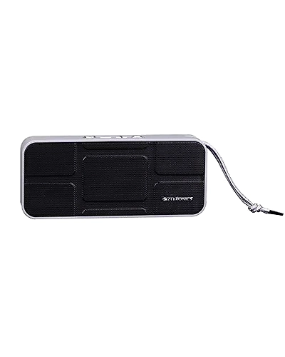 Zebronics Brew Portable Wireless Bluetooth Speaker-Grey-240 g-3.5 x 17.3 x 7.4 cm-1