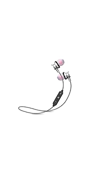 Zeb-Metallic Bluetooth Earphone with Micro SD and Dual Paring