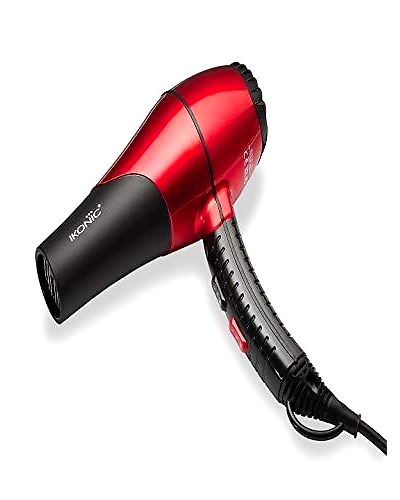 Ikonic HD2200 Hair Dryer (Red)-KK1272