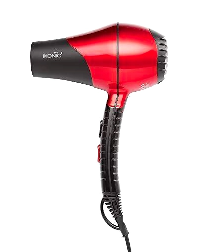 Ikonic HD2200 Hair Dryer (Red)-2