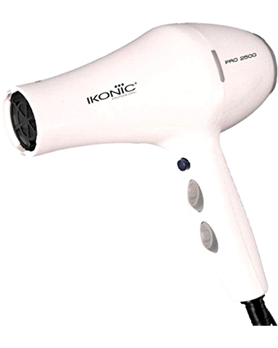 Ikonic Pro 2500W Hair Dryer (White)-KK1273
