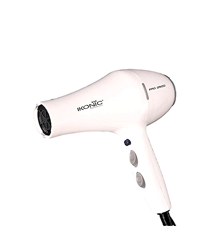 Ikonic Pro 2500W Hair Dryer (White)-1