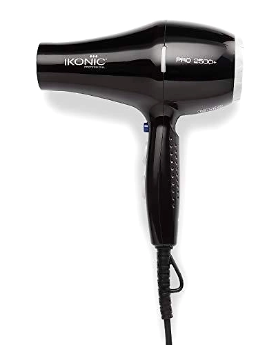 Ikonic HD 2500+ B Hair Dryer (Black)-2