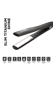 Ikonic Slim Titanium Shine Hair Straightner