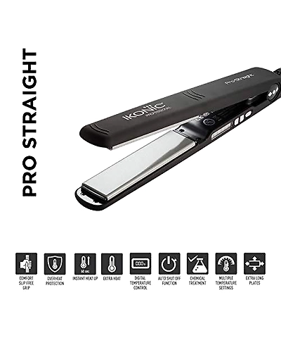 Ikonic PS Pro Hair Straightner (Black)-1