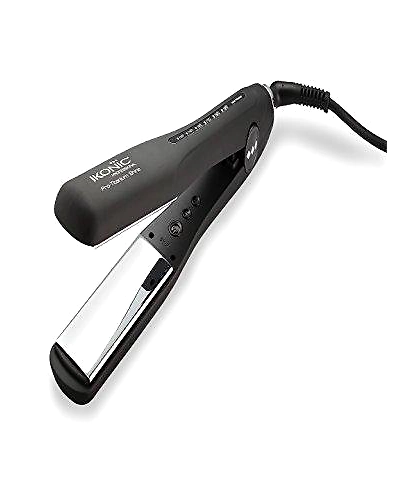 Ikonic PTS Pro Titanium Shine Straightner (Black)-KK1279